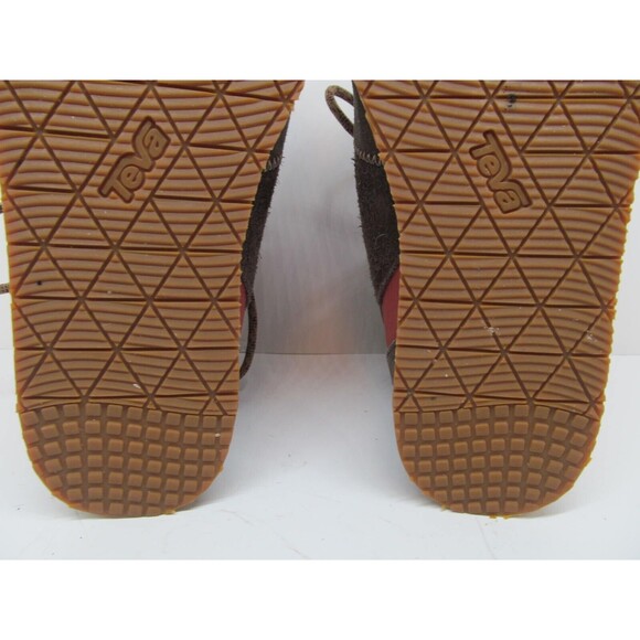 Teva Highside '84 Mid Retro Womens Red Brown Midtop Sneakers Size US 6.5 VGC - Picture 14 of 16